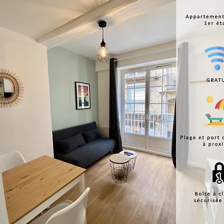La Coquille - Centre Historique Parking Gratuit Apartamento